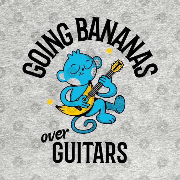 Going Bananas over Guitars by DeliriousSteve